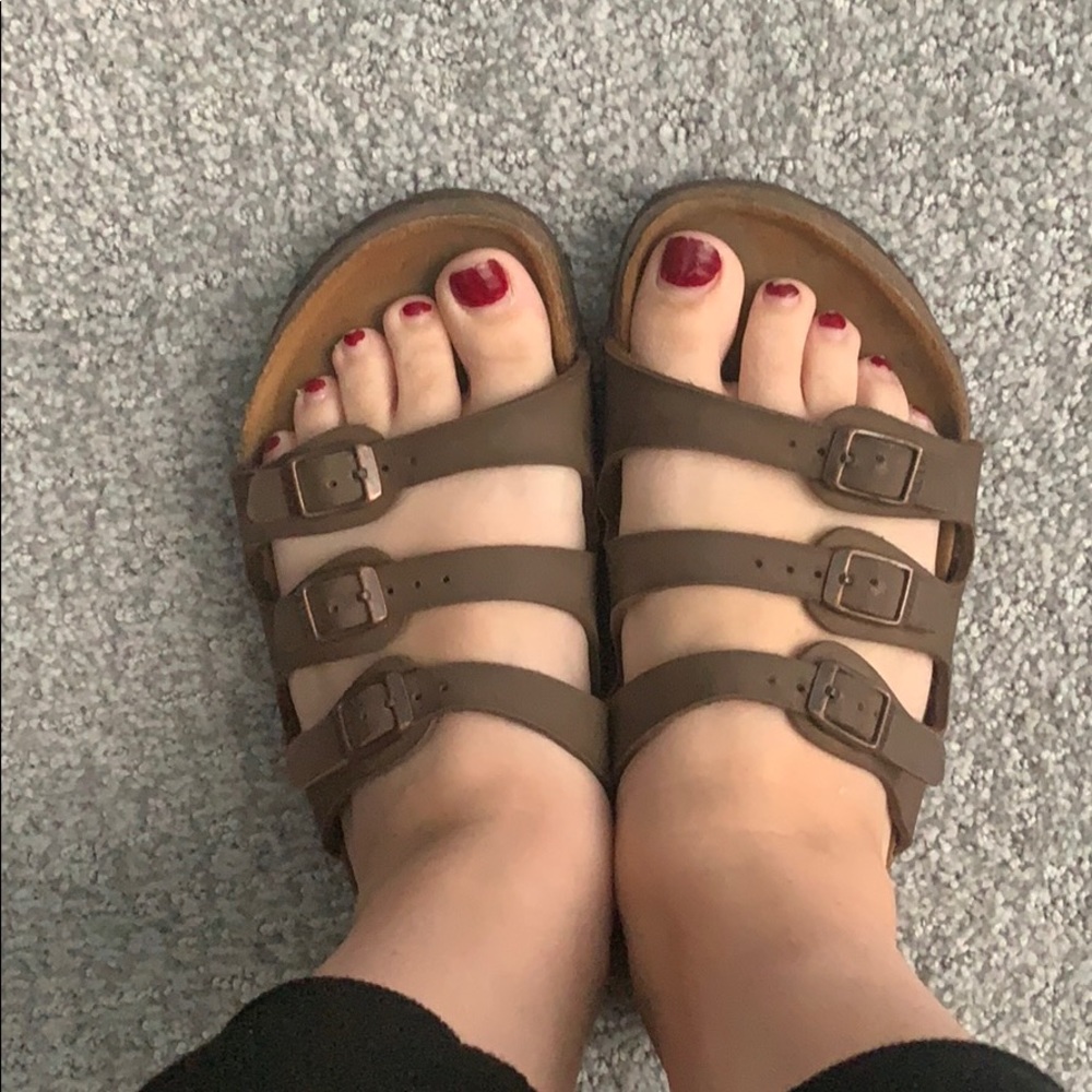 Size 38 Florida Birkenstock’s soft footbed